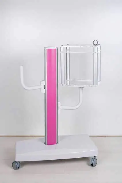 JML11/P stand comby system / combymix + comby trolley dimensions:75,5 x 40 x 110 cm (WxDxH) (pink)