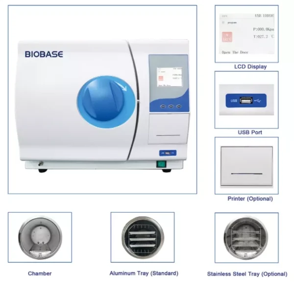 Table Top Autoclave Class N Series 18L 23L