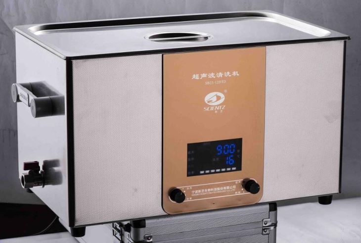 Ultrasonic Cleaner Cleaning Step